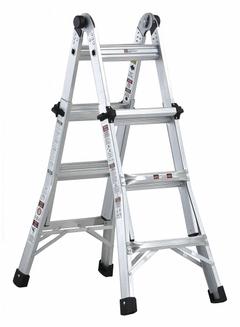 LOUISVILLE LADDER Combination Ladder: 4 Configurations, Aluminum, 300 lb Load Capacity, 24 lb Wt (MPN L-2098-13). Key specifications — Brand: LOUISVILLE LADDER.