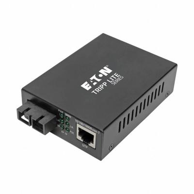 EATON TRIPP LITE Fiber to Ethernet Media Converter: 2 Ports, RJ45/SC Multimode - Ethernet Extending Converters