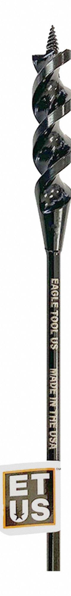 EAGLE TOOL US Auger Style Cable Drill Bit: 9/16 in Drill Bit Size, 18 in Overall Lg, Carbon Steel (MPN EA56218). Key specifications — attr268675: EA56218; attr277200: EAGLE TOOL US.