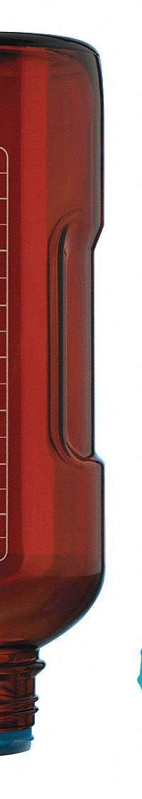DURAN Media Bottle: 1 L, Screw-On, GL45, 253 mm, Amber, Closure Included, Wide Mouth Size, ASTM/USP (MPN 218865453). Key specifications — Closure Type: Screw-On; Mouth Size: Wide; Screw Closure Size: GL45; Brand: DURAN; Body Color: Amber.