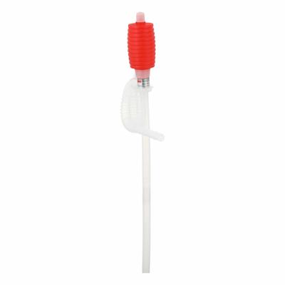 Dayton Hand Pump: Siphon Action, Pump with Hose & Spout, Polyethylene Housing - Hand Siphon Drum Pumps