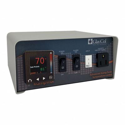 GLAS-COL Ramping/Profile Controller: 120V AC, 65°C, 0°C, 15 A Current - Heating Mantle Temperature Controllers