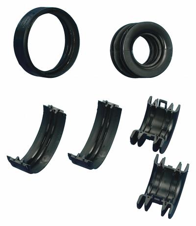 REIKU Middle Jaw: 1 1/4 in Nominal Size (MPN PAMBB-36F/G) - Jaws for Continuous-Flex Corrugated Tubing