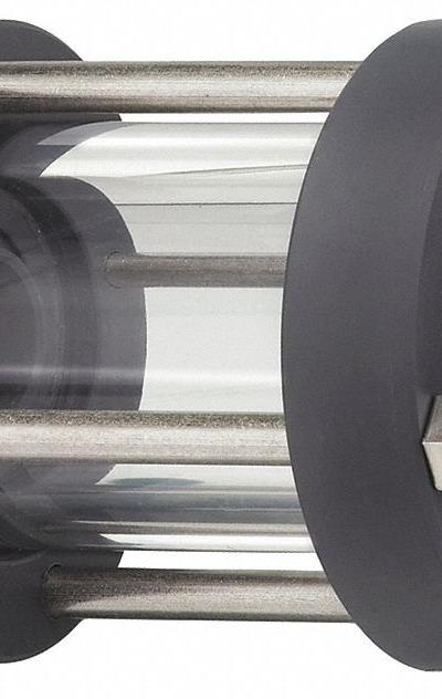 PLAST-O-MATIC Single Wall Sight Flow Indicator: Polypropylene - Full-View Flow Indicators