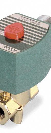 REDHAT Solenoid Valve: 2-Way, Normally Closed, 1/4 in Pipe Size, 110V AC/120V AC, Compact, PTFE Seal (MPN 8263H300). Key specifications — Coil Enclosure: Without Junction Box; Pipe Size: 1/4 in; Voltage: 120V AC; Brand: REDHAT.