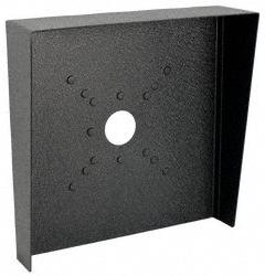 PEDESTAL PRO Card Reader Cover: For Use With Card Readers/Entry/Exit Buttons/Intercoms/Keypads (MPN HOOD-CS-12x12). Key specifications — attr193630: PEDESTAL PRO; attr982316: Black; attr982338: Keypads; attr982348: Powder Coated; attr982331: Carbon Steel; attr1022512: Cover Housing.