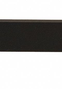 ECONOCO Straight Arm: Single, 1 in Slot Spacing, 1/2 in Slot Lg, 1/4 in x 12 in x 1 in, Matte, Black (MPN RDW12/MAB). Key specifications — Product Type: Rectangular Faceout; Color: Black; For Display Type: Single Slotted Standards; Material: Steel; Duty Rating: Heavy Duty; Brand: ECONOCO; Finish: Matte; Mounting Type: Hanging.