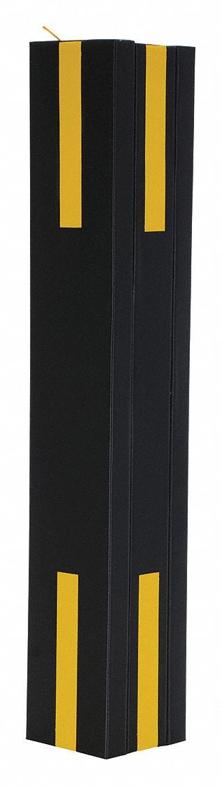 APPROVED VENDOR Column Protector: 5 in, 5 in, 5 in, 5 in, I-Beam, 72 in Overall Ht - Column Protectors with I-Beam & H-Beam Centers