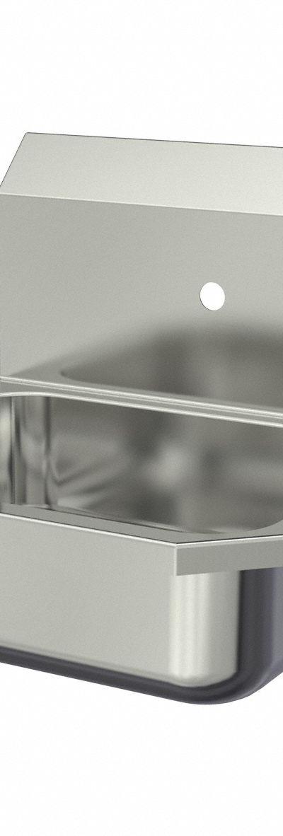 SANI-LAV Wash Station: 1 Stations - One-Station Wall-Mounted Hand Sinks without Faucets