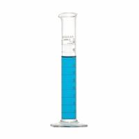 KIMBLE Graduated Cylinder: 2 L, A, To Deliver (TD), 20 mL Graduation Increments - mL, 100 mL – 2 L (MPN 20025K-2000). Key specifications — ASTM Specification: E438-92 (2011); Brand: KIMBLE; USP Specification: Type I; Closure Included: No; Includes: White Metric Scale.