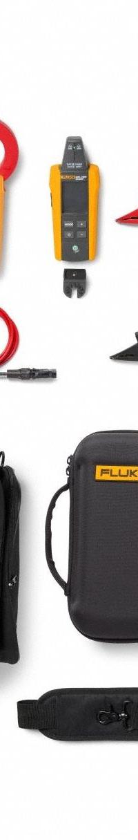 FLUKE Solar Kit: Backlit LCD, 1,500 V DC Open Circuit Volt Measurement - Max, Datalogging (MPN FLK-GFL1500-393FC). Key specifications — Includes: GFL-1500 Transmitter; Manufacturer Part Number: FLK-GFL1500-393FC; Brand: FLUKE; Datalogging: Yes; Display: Backlit LCD.