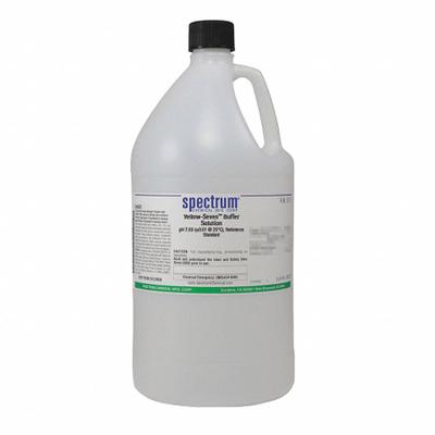 SPECTRUM Buffer - pH 7.00 - Yellow: Lab, 4 L Volume, Liquid, pH 7.00 +/-001 @ 25°C - pH Buffers