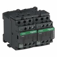 SCHNEIDER IEC Magnetic Contactor: Reversing, 3 Poles, 3NO Contacts, 9 A, 24V DC Coil (MPN LC2D09BD). Key specifications — Brand: SCHNEIDER; Integrated Surge Suppression: Yes.