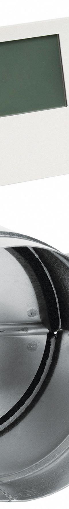 Round Motrzd Damper wController,6 in: For 6 in Dia, 9 3/4 in L, 9 7/8 in H, 6 in W, 3 in Flange Wd (MPN MD6-ES24VK). Key specifications — Nameplate Voltage: 24V DC; Blade Seal Material: Rubber; Blade Type: Flat Blade; Brand: SOLER & PALAU; Switch Action: Normally Closed; Includes: Envirosense Ventilation Control.