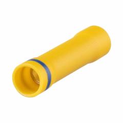 PANDUIT Butt Splice Connector: Yellow, Vinyl, For Wire Size 16 AWG – 10 AWG, 600 V, Pack Qty 25 (MPN ESV10-ESV14-Q). Key specifications — Brand: PANDUIT.