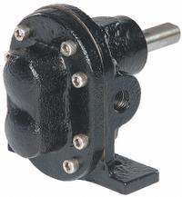 DAYTON Rotary Gear Pump Head: Magnetic Drive, Cast Iron Body, 3/4" FNPT, 20.5 gpm, Pedestal (MPN 4KHJ8). Key specifications — Brand: DAYTON; Ports: 3/4" FNPT; Includes Relief Valve: No.