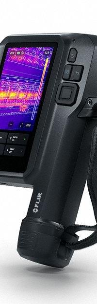 FLIR Thermal Camera: 38° x 49°, USB/Wireless, +/- 2% Accuracy °C, 720 x 1280, FLIR iXX Series (MPN FLIR i34). Key specifications — Focus Method: Fixed; Manufacturer Part Number: FLIR i34; Brand: FLIR; Field of View: 38° x 49°; Infrared Resolution: 240 x 320; Intrinsic Safety: Not Specified Intrinsically Safe; Lens Angles Included: 38° x 49°; Features_Broad: Cloud Connectivity.