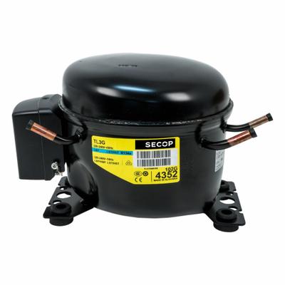 SECOP Compressor: Reciprocating, 228 BtuH Cooling, 1/10 hp - Reciprocating Compressors