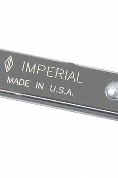 IMPERIAL Box End Wrench: Chrome, 1/4 in_3/8 in_3/16 in_5/16 in Head Size, 5 3/8 in Overall Lg (MPN 127-CO). Key specifications — attr309490: Chrome; attr309484: Yes; attr309492: No; attr324928: IMPERIAL.
