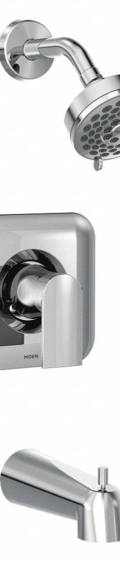 GENTA Tub and Shower Trim Kit: Genta Posi-Temp T2473, 1.75 gpm Fixed Showerhead Flow Rate, Chrome (MPN T2473EP). Key specifications — Connection Type: IPS; Series: Genta Posi-Temp T2473; Showerhead Spray Patterns: Multi.