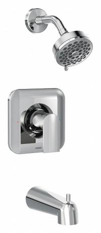 GENTA Tub and Shower Trim Kit: Genta Posi-Temp T2473, 1.75 gpm Fixed Showerhead Flow Rate, Chrome (MPN T2473EP). Key specifications — Connection Type: IPS; Series: Genta Posi-Temp T2473; Showerhead Spray Patterns: Multi.