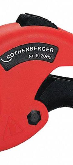 ROTHENBERGER PEX Cutter: 0 in – 1 in OD Cutting Capacity, Std Shear, 8 in Tool Lg, Std Shear, 52005. Key specifications — attr327812: 52005; attr327818: PVC; attr327815: ROTHENBERGER; attr379130: Standard Shear.