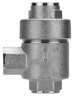 AIGNEP USA Exhaust Valve: 145 psi Max Op Pressure, 4.35 psi Min Op Pressure, 3/4 in NPT, 3/4 in NPT (MPN 82650-12). Key specifications — attr947246: AIGNEP USA.