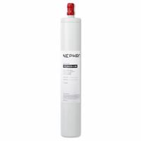 NEPHROS Quick-Connect Water Filter: 2 gpm, 22,000 gal, 17 in Overall Ht, 3 in Overall Dia (MPN 70-35220-C60). Key specifications — Filter Media: Treated Polymer Beads; Reduces: Scale; Brand: NEPHROS.