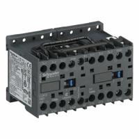 SCHNEIDER IEC Magnetic Contactor: Reversing, 3 Poles, 3NO Contacts, 12 A, 24V AC Coil (MPN LC2K1210B7). Key specifications — Brand: SCHNEIDER; Integrated Surge Suppression: No.
