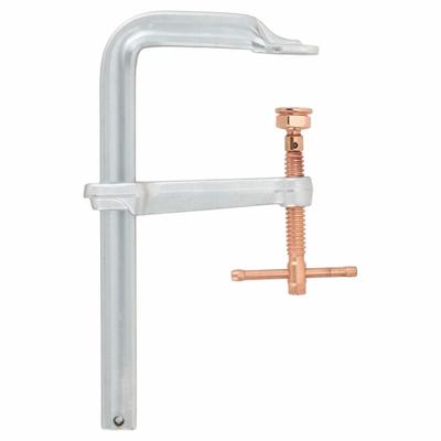 WILTON Bar Clamp: Extra Heavy Duty, Coated T Handle, 12 in Jaw Opening - Max, 7 in Throat Dp - Spatter-Resistant Bar Clamps
