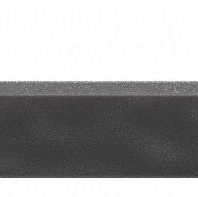 FAZTEK Handle: 15 Series, Inch, Plastic, Black, Drop-In, 4 27/64 in x 1 27/64 in - Standard Handles
