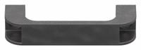 Handle: 15 Series, Inch, Plastic, Black, Drop-In, 4 27/64 in x 1 27/64 in, 5 1/2 in Overall Ht (MPN 13AC7350). Key specifications — Mounting Type: Drop-In; Includes Fasteners: Yes; Brand: FAZTEK; Finish: Unfinished; Material: Plastic.