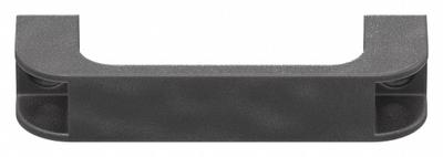 FAZTEK Handle: 15 Series, Inch, Plastic, Black, Drop-In, 4 27/64 in x 1 27/64 in - Standard Handles