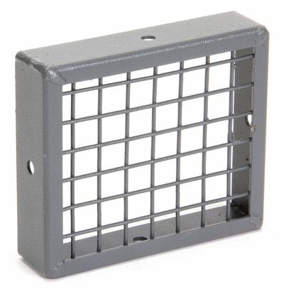 Dayton Outlet Guard: For Use With 4C108/4C129, Outlet, Steel, Baked Enamel, 1/2 in Wire Spacing - Inlet & Outlet Guards