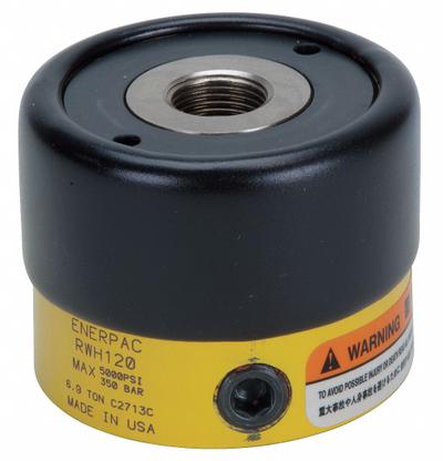 ENERPAC Hollow Hydraulic Ram: 2 ton Nominal Capacity, 5/16 in Nominal Stroke Lg - Hollow Plunger Workholding Rams