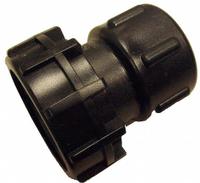 HYDRORAIN Adapter: 1" FIPT, PVC, 350 psi Max Working Pressure, 2.25 in Wd, 2.25 in Ht (MPN 03107). Key specifications — Connection: 1" FIPT; Material: PVC; Product Type: Adapter.