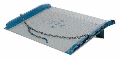 BLUFF Dock Board: 13,000 lb Load Capacity, 60 in Overall Lg, 60 in Overall Wd - Dock Boards