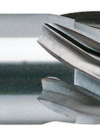 YG-1 Square End Mill: High Speed Steel, TiCN Coated, 6 Flute, 1" Mill Dia, 2" LOC, 4-1/2" OAL (MPN 04177HC)