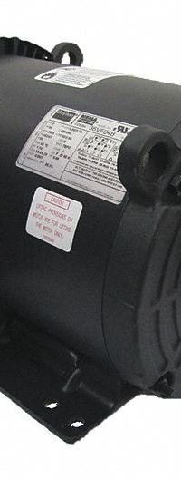 DAYTON General Purpose Motor: Rigid Base Mount, Totally Enclosed Fan Cooled, 5 hp, 230/460V AC (MPN 36VF04). Key specifications — Brand: DAYTON; Nameplate Voltage @ 60 Hz: 230/460V AC; Full Load Current @ 60 Hz: 11.8/5.9 A; Nameplate RPM @ 60 Hz: 3,500 RPM; Motor Enclosure: TEFC.