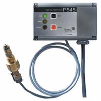 Electronic Lube Oil Pressure Control: 10 psi, 120 sec Delay, Alarm Circuit Included (MPN P545NCB-25C). Key specifications — Refrigerant Type: Non-Corrosive; Brand: JOHNSON CONTROLS; Input Voltage: 240V AC; For Compressor Brand: Blitzer; Product Type: Electronic Lube Oil Pressure Control; Alarm Circuit Included: Yes.
