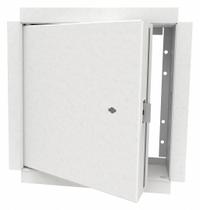 BABCOCK-DAVIS Access Door: 24 in Ht, 18 in Wd, Concealed Hinge, Drywall Bead Flange, Steel, White (MPN BIWK1824). Key specifications — Brand: BABCOCK-DAVIS; Hinge Type: Concealed; Metal Material Gauge: 16 ga (Frame); Mounting Location: Wall; Flange Type: Drywall Bead; Material: Steel.