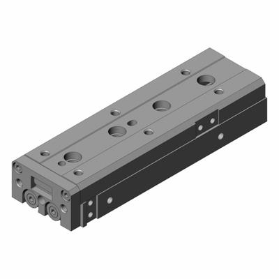 SMC Air Slide Table: 50 mm Stroke Lg, 6 mm Bore Dia, Mfr Part # MXS6L-50, MXSL Series - Pneumatic Slide Tables