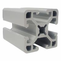 T-Slot Framing Extrusion: 15 Series, 12 ft Lg, 1 1/2 in x 1 1/2 in, Silver, Single, Grooved, 4 Slots (MPN 15QE1515UL-144). Key specifications — System of Measurement: Inch; Finish: Anodized; Product Type: T-Slot Profile; Material: Aluminum; Yield Strength: 25,000 psi; Manufacturer Part Number: 15QE1515UL-144; Brand: FAZTEK.