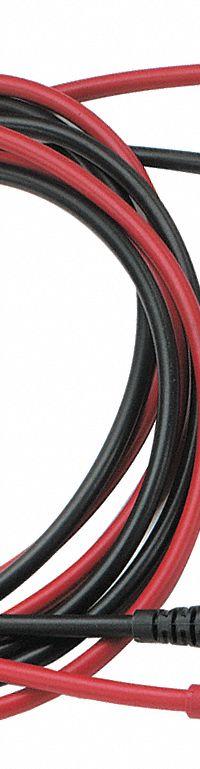 POMONA Test Leads: CAT III 1000V, Right Shrouded Plug, 4 ft Lg, 18 AWG Wire Size (MPN 5907A). Key specifications — Brand: POMONA.