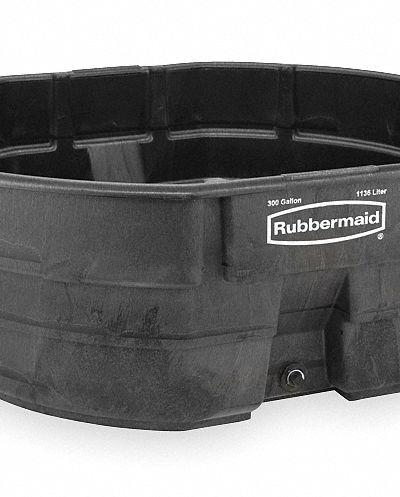 RUBBERMAID COMMERCIAL PRODUCTS Stock Tank: 300 gal - Stock Tanks