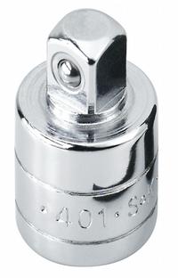 SK PROFESSIONAL TOOLS Socket Adapter: 1/2 in Output Drive Size, Square, 2 in Overall Lg, Chrome (MPN 451). Key specifications — attr1204997: Square; attr1205006: SK PROFESSIONAL TOOLS; attr1204986: Chrome; attr1205002: Locking Not Included.