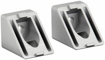 FATH INC. Angle Connector 45°: 45° Angle Connector, 25 Series, 32 mm x 25 mm x 25 mm - 45° Corner Supports
