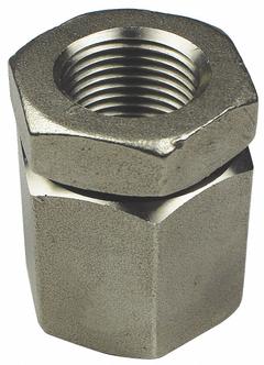 CALBRITE Threaded Coupling - Three-Piece: 316 Stainless Steel, 2 in Trade Size, 2 1/4 in Overall Lg (MPN S620003U00). Key specifications — Compatible Conduit Type: IMC; Brand: CALBRITE.