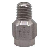 RAY Pressure Gauge Snubber: 303 Stainless Steel, Filter, 303 Stainless Steel NPT, 0 Pistons (MPN 722SE). Key specifications — Snubber Type: Filter; Connection Type: NPT; Brand: RAY; Material: 303 Stainless Steel; Compatible Liquids and Gases: Water.