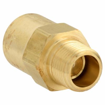 APPROVED VENDOR Piston Spring Check Valve: Piston, Inline Valve Body, 3/8 in Pipe Size - Brass Inline Piston Check Valves